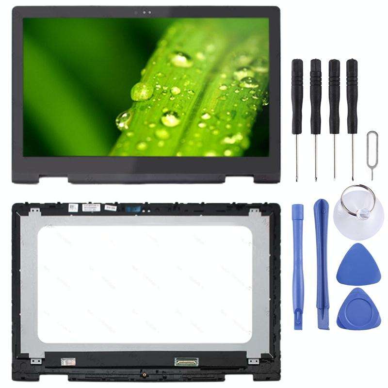 FHD 1920 x 1080 40 Pin P58F001 OEM LCD Screen for Dell Inspiron 15 5568 5578 Digitizer Full Assem...