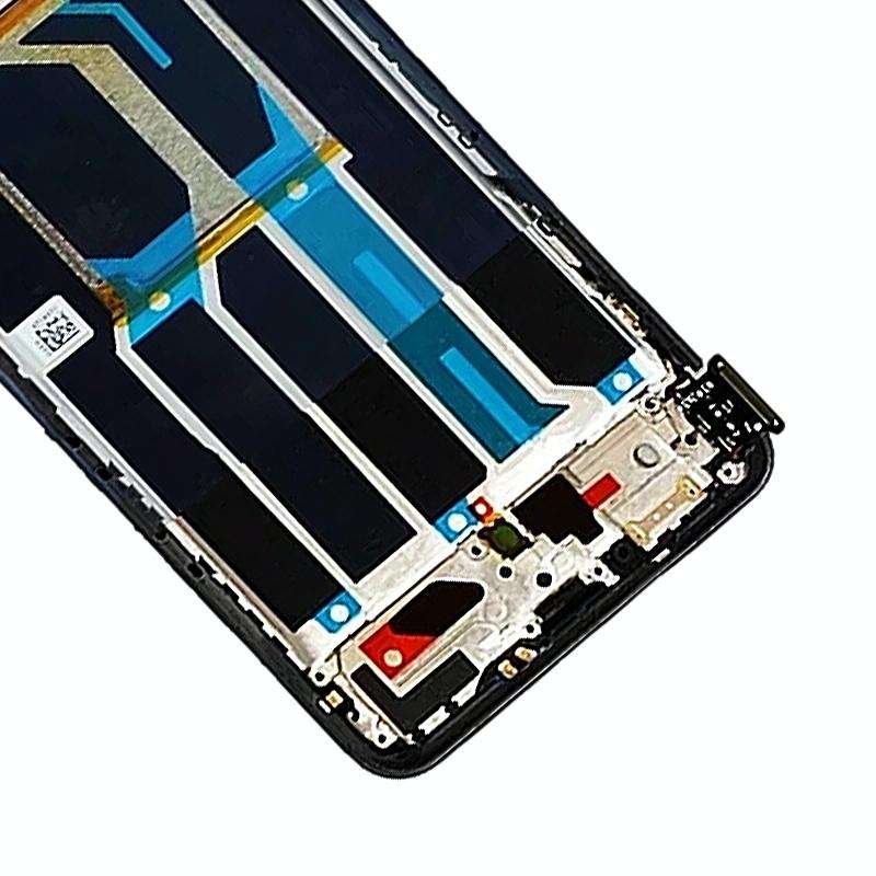 For OnePlus Ace 2V PHP110 Original LCD Screen Digitizer Full Assembly with Frame (Black)