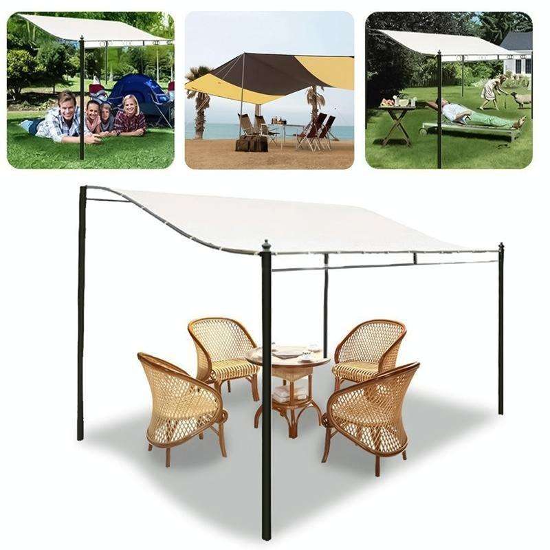 Garden Patio Awning Canopy Waterproof Shade Cloth, Size:3X2.6m(Beige)