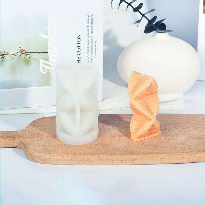 Geometric Scented Candle Silicone Mold, Specification: LZ-395