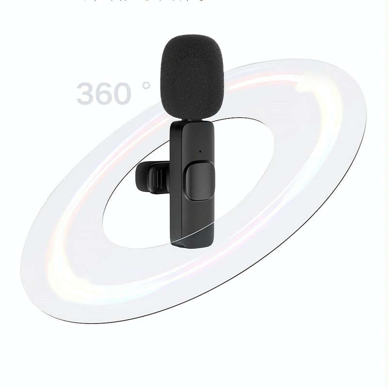 Lavalier Wireless Microphone Mobile Phone Live Video Shooting Small Microphone, Specification: 8 ...