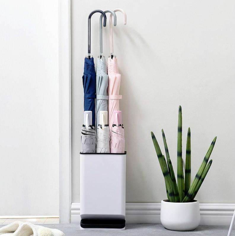 Umbrella Storage Rack Plastic Detachable Anti-leakage Anti-dumping Six-hole Long And Short Handle...