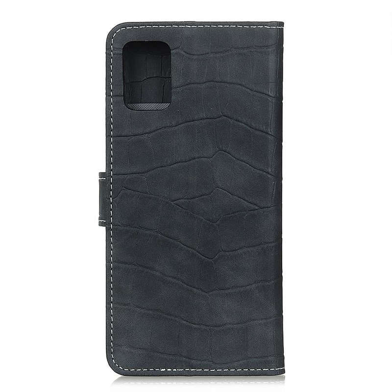 For Galaxy A71 5G Crocodile Texture Horizontal Flip Leather Case with Holder & Card Slots & Walle...