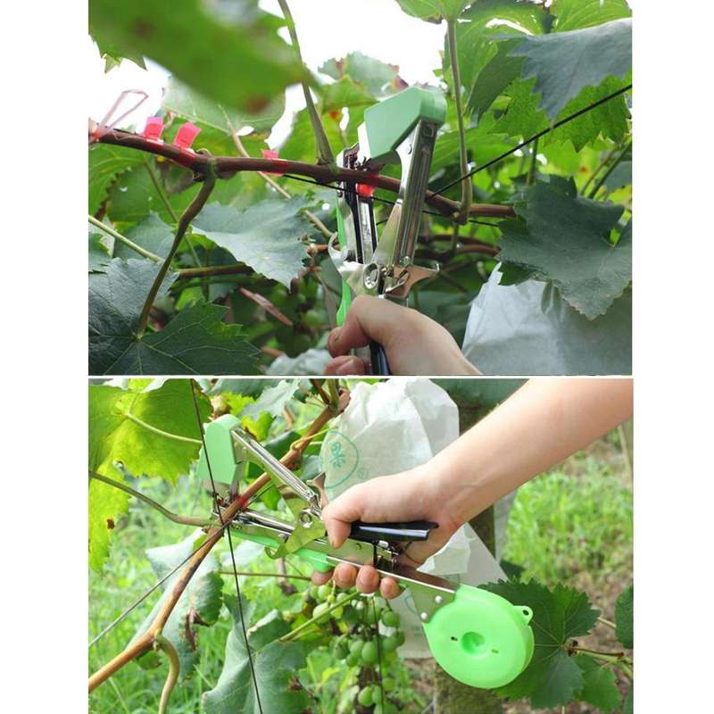 Agriculture Tape Tool Hand Tying Machine Garden Plant Tape Tool Tapener Machine Adhesive Tape Mac...