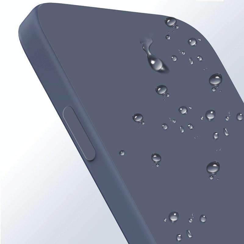 For Samsung Galaxy A54 5G Imitation Liquid Silicone Phone Case(Blue)