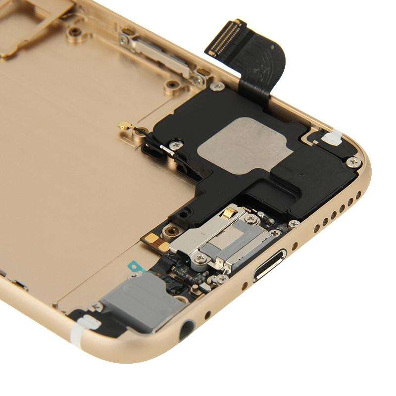 Full Housing Back Cover with Power Button & Volume Button Flex Cable & Charging Port Flex Cable &...