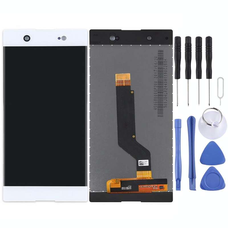 OEM LCD Screen for Sony Xperia XA1 Ultra with Digitizer Full Assembly(White)