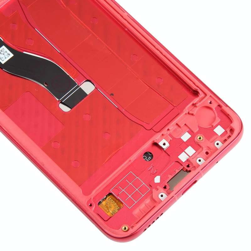For Honor View 20 Original LCD Screen Digitizer Full Assembly with Frame (Red)