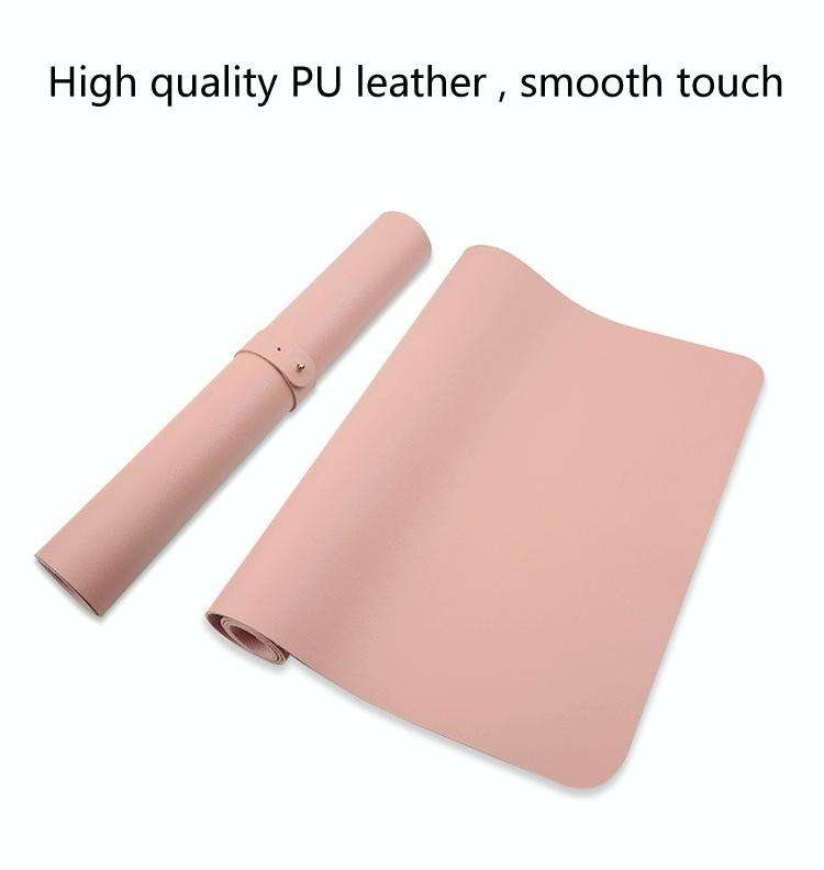 Multifunction Business PU Leather Mouse Pad Keyboard Pad Table Mat Computer Desk Mat, Size: 90 x ...
