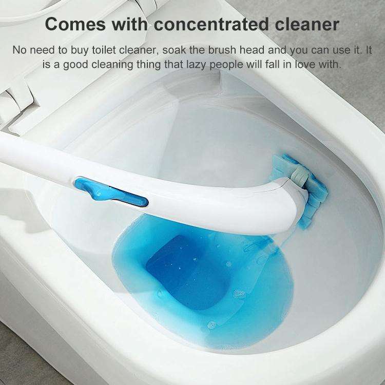 Disposable Toilet Brush Household Toilet Brush Detergent Replacement Core