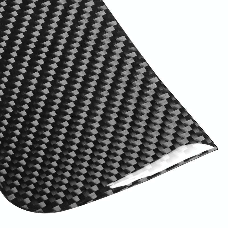Car Carbon Fiber Gearshift Knob Decorative Stickers for Jaguar F-PACE X761 XE X760 XF X260 XJ 201...