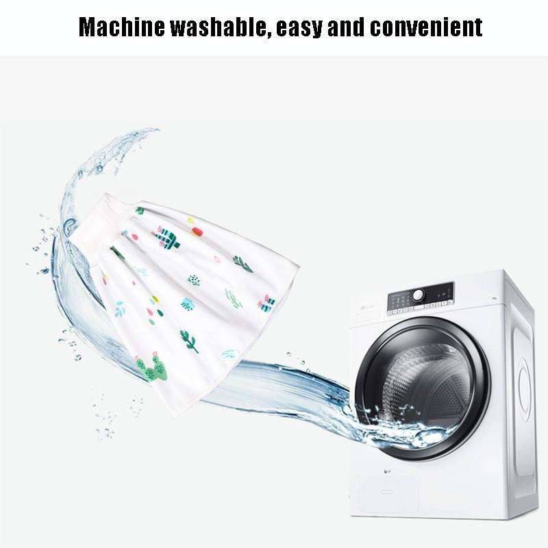 Baby Water-Proof And Leak-Proof Cloth Diapers Children Washable Cotton Cloth Bed-Wetting Skirt Pa...