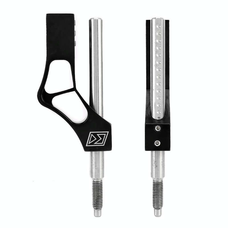 Car Modification Heightening Gear Shifter Extension Rod Adjustable Height Adjuster Lever Shift Le...
