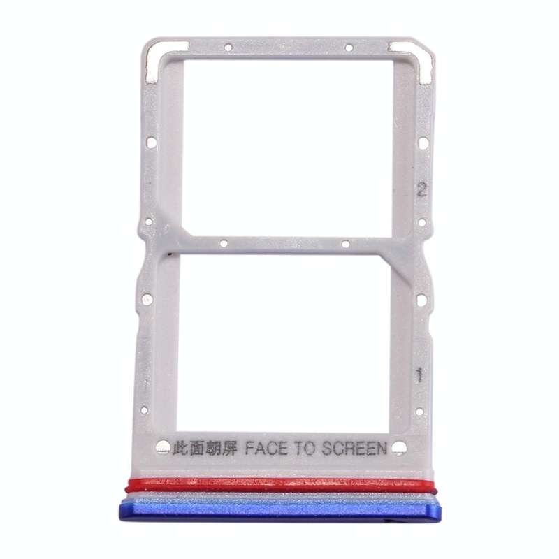 SIM Card Tray + SIM Card Tray for Xiaomi Redmi K30 5G(Blue)