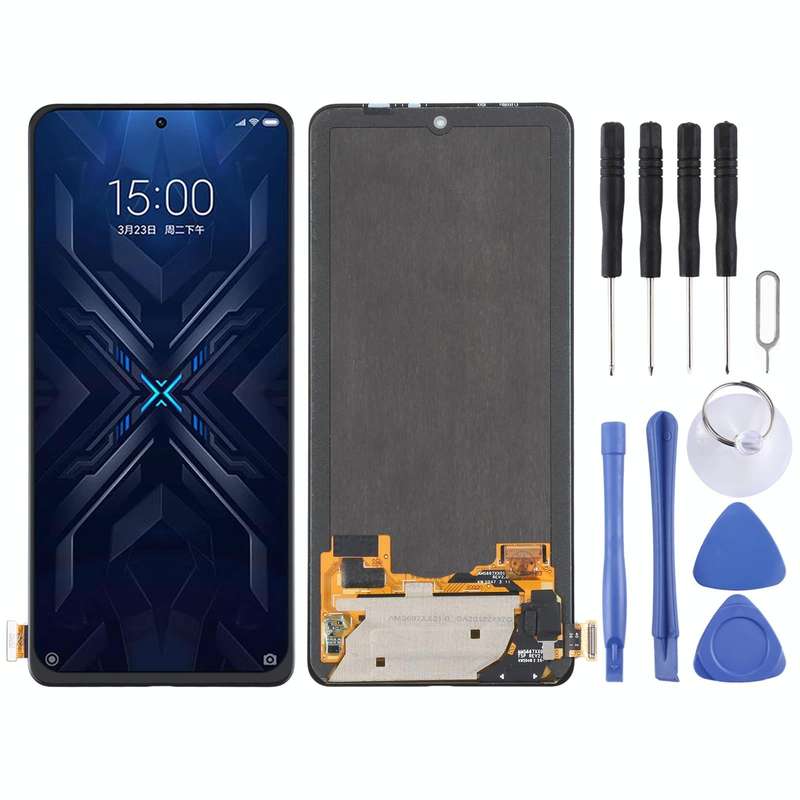 Super AMOLED LCD Screen and Digitizer Full Assembly for Xiaomi Black Shark 4 / Black Shark 4 Pro ...