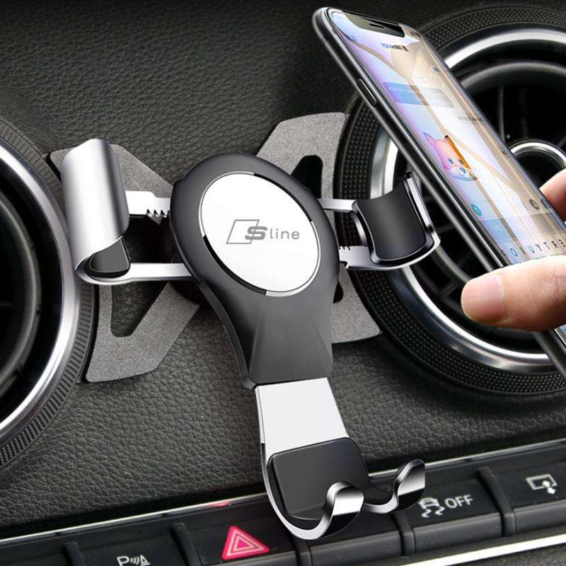 For Audi Car Strong Magnetic Phone Holder(A3/S3 Stand 1 black)