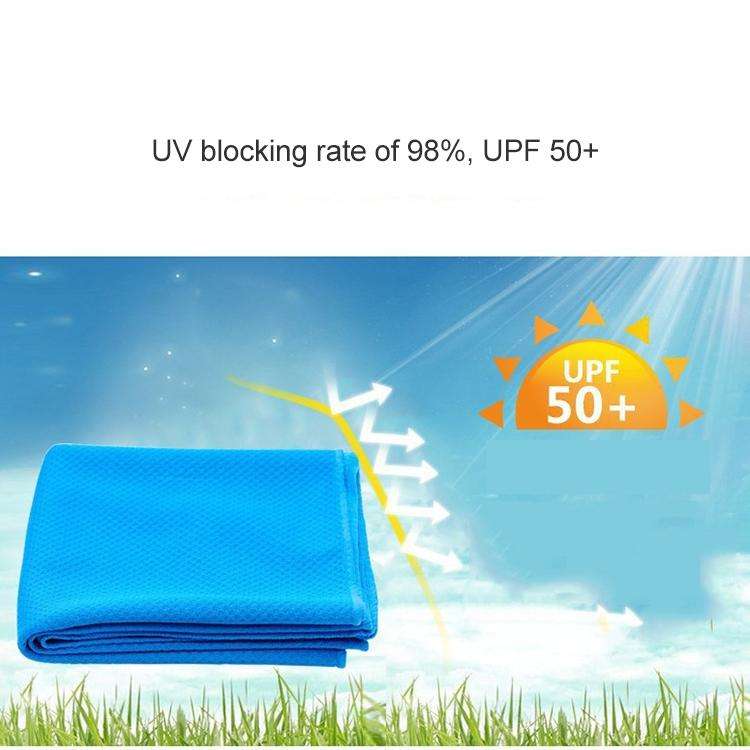 Outdoor Sports Portable Cold Feeling Prevent Heatstroke Ice Towel, Size: 30*80cm(Blue)