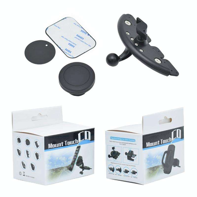 Car Magnetic CD Port Mobile Phone Navigation Holder