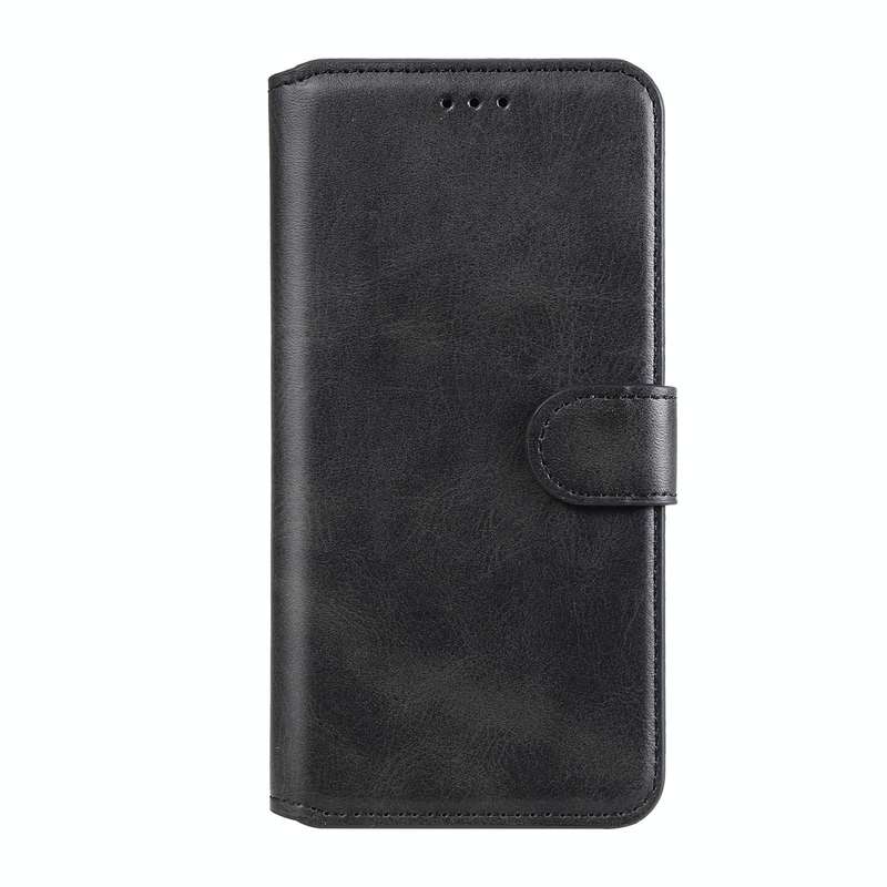 For vivo Y76s / Y76 5G Classic Calf Texture Flip Leather Case(Black)