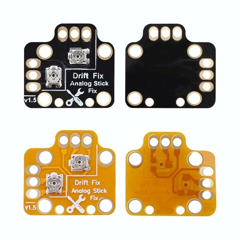 2 PCS Controller Analog Thumb Stick Drift Fix Mod For PS5 / PS4 / Xbox One(Orange)