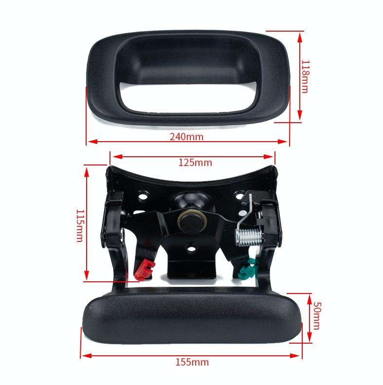 A6847 Car Tailgate Hinge Repair Kit 11570162 for GMC / Chevrolet