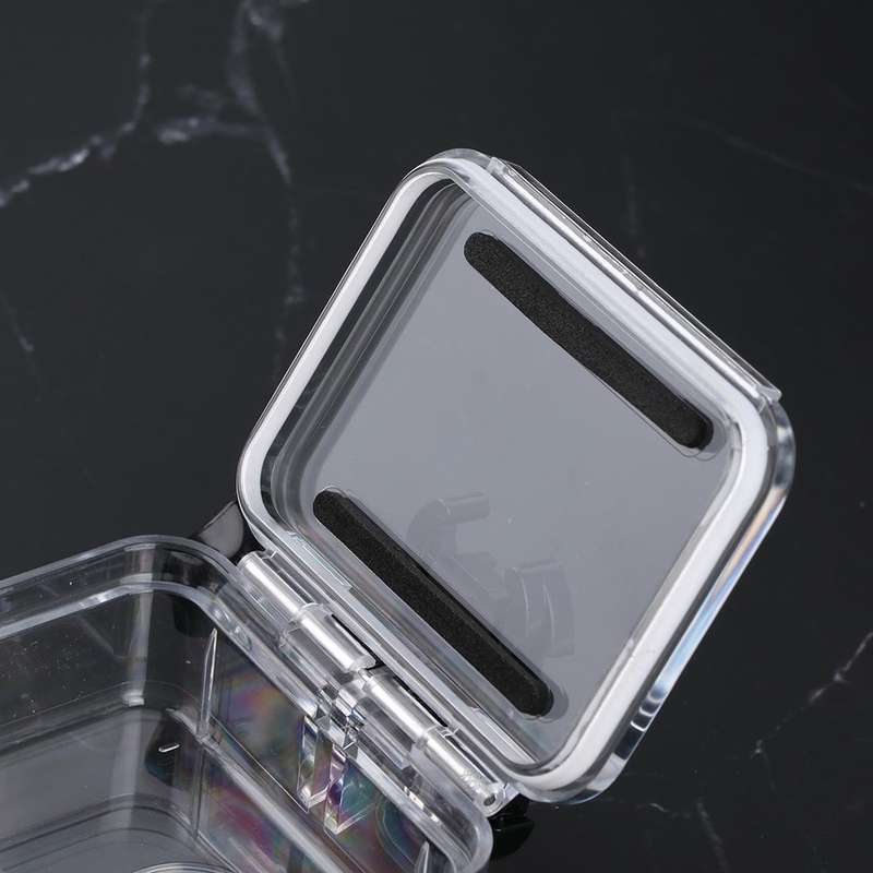 For GoPro HERO8 Black 45m Waterproof Housing Protective Case with Buckle Basic Mount & Screw (Tra...