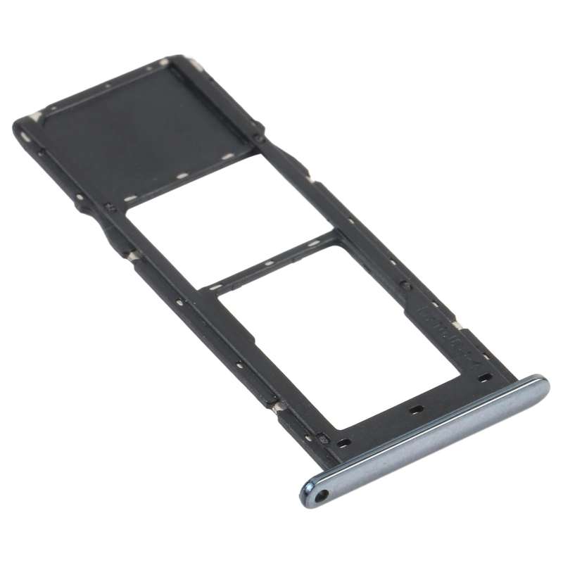 SIM Card Tray + Micro SD Card Tray for LG K61 LMQ630EAW, LM-Q630 (Black)