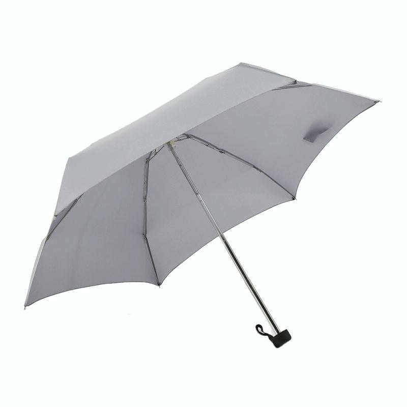 Mini Capsule Pocket Umbrella Windproof Foldable Travel Compact Umbrella(Gray)