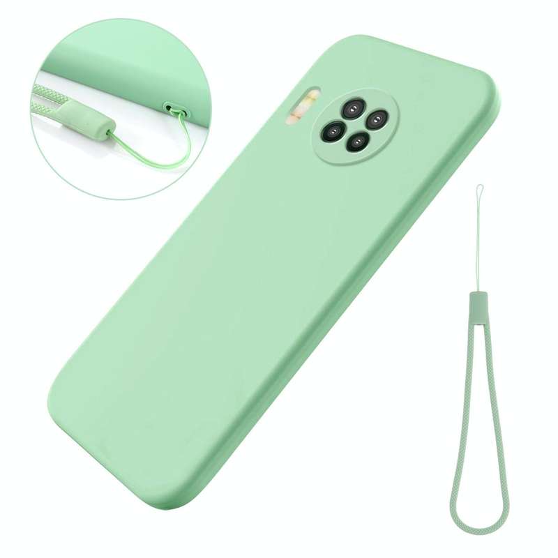 For Hisense Infinity H50 Zoom Pure Color Liquid Silicone Shockproof Phone Case(Green)
