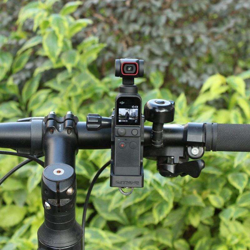 Sunnylife OP2-Q9425 Foldable Dual Hook Adapter Base Mount Connecting Backpack Clamp Bicycle Clip ...
