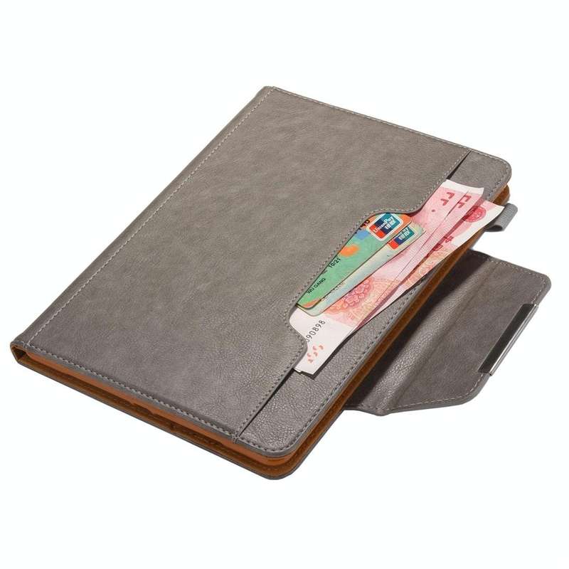 For iPad 10.2 2021 / 2020 / 2019 Business Style Horizontal Flip Leather Case with Holder & Card S...