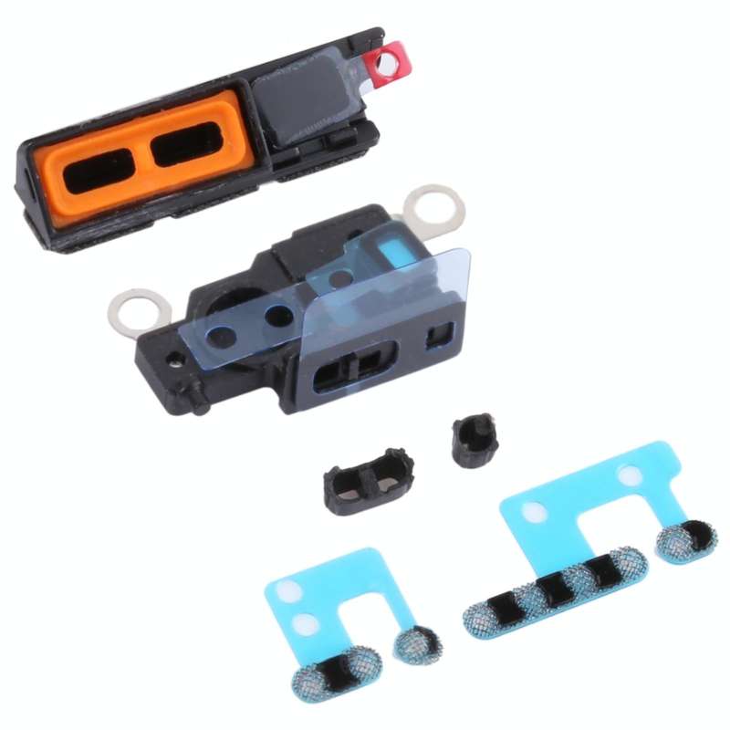 10 PCS Speaker Dustproof Mesh with Frame For iPhone 13 Pro Max(Grey)