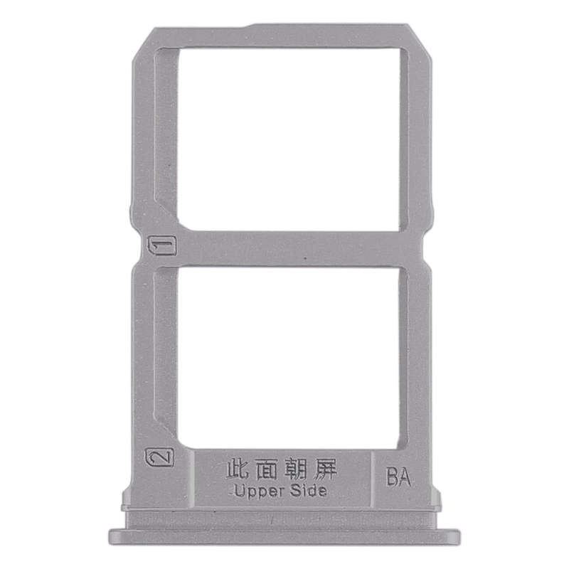 For Vivo X9 2 x SIM Card Tray (Grey)