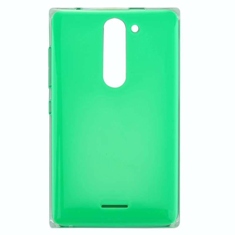 Dual SIM Battery Back Cover for Nokia Asha 502 (Green)