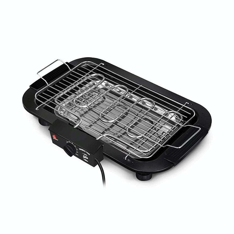 1800W Electric Grill Home BBQ Grill, EU Plug(Black)