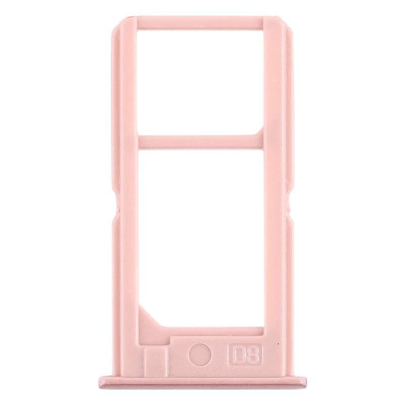 For Vivo Y55 2 x SIM Card Tray (Rose Gold)