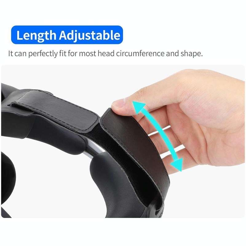 Hifylux PS-QF35 For PlayStation VR2 Decompression Headband Comfort Strap(Black)