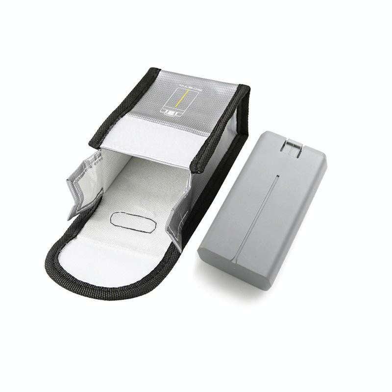 For DJI Mavic Mini 2 SE RCSTQ Battery Explosion-proof Bag Lithium Battery Storage Bag Drone Acces...