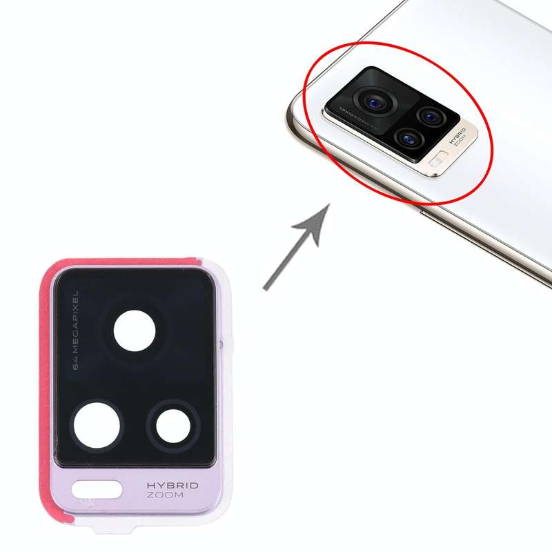For vivo S7 V2020A Camera Lens Cover (Purple)