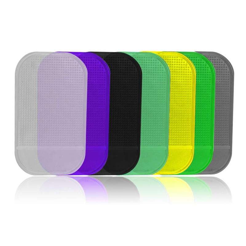 10 PCS Car Anti-Slip Mat Super Sticky Pad for Phone / GPS/ MP4/ MP3(Transparent)