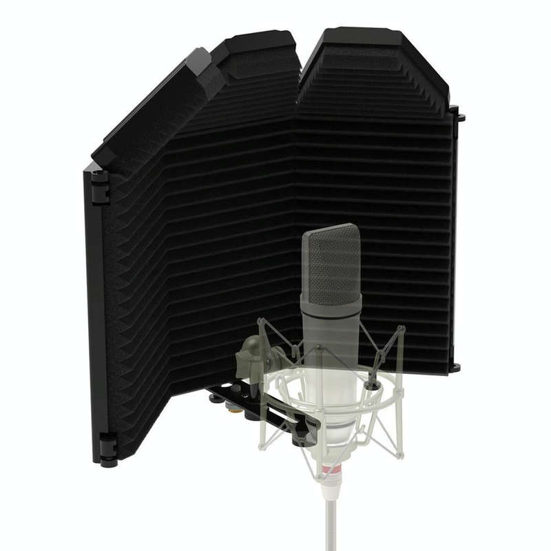 XTUGA BURNER 3 Door Recording Microphone Isolation Shield