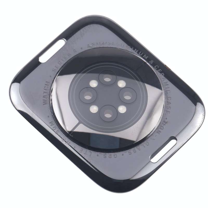 For Apple Watch Series 8 41mm GPS Glass Back Cover With Charging Module