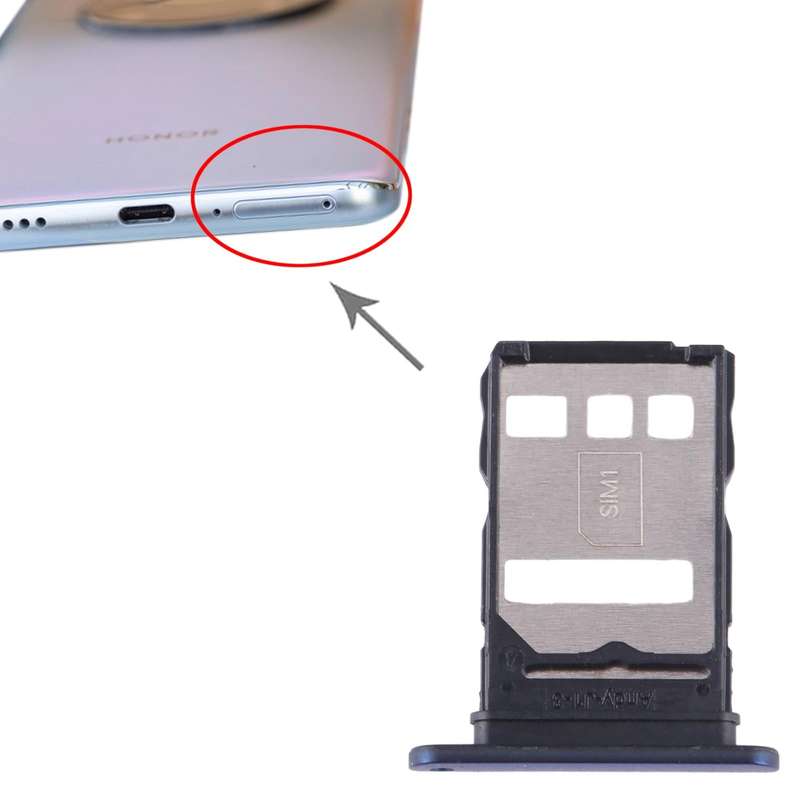 For Honor Magic4 Lite SIM Card Tray (Blue)