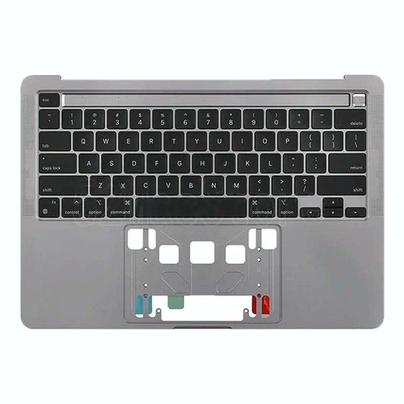For Macbook Pro 13 inch 2021 A2338 C-side Cover + US Edition Key Board (Grey)