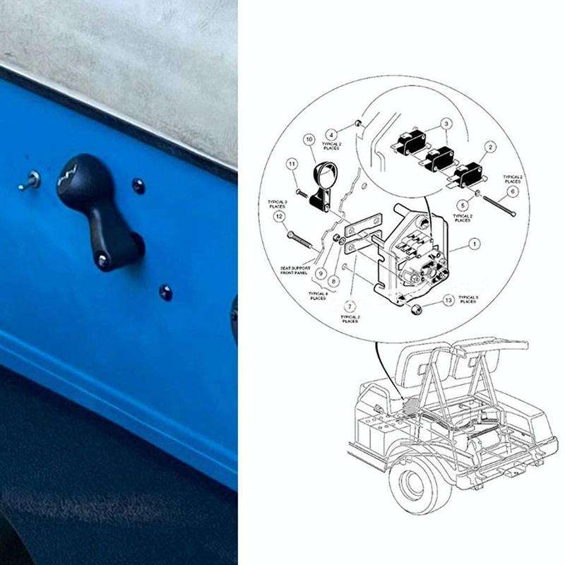 For Club Car DS Golf Cart Front And Rear Gear Switches 101753005