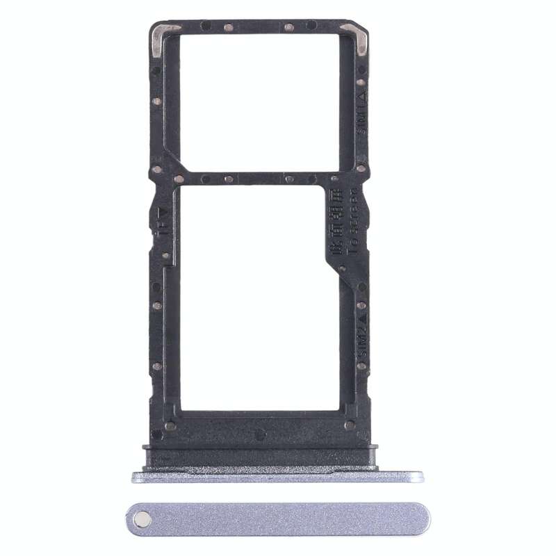 For Honor Play6C SIM + SIM / Micro SD Card Tray (Purple)