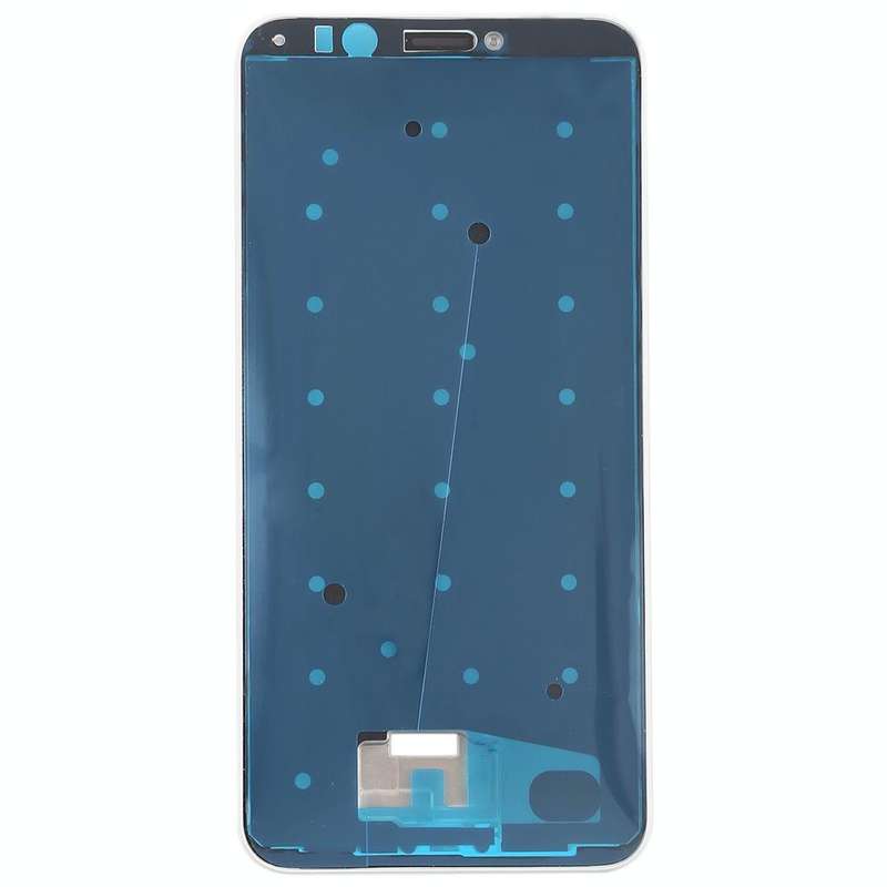 Front Housing LCD Frame Bezel for Huawei Y7 (2018)(White)