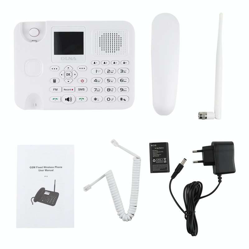ZT9000 2.4 inch TFT Screen Fixed Wireless GSM Business Phone, Quad band: GSM 850/900/1800/1900Mhz...