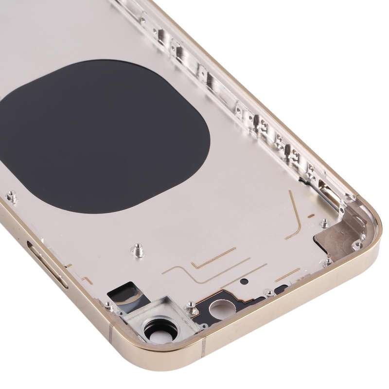 Stainless Steel Material Back Housing Cover with Appearance Imitation of iP13 Pro for iPhone XR(G...