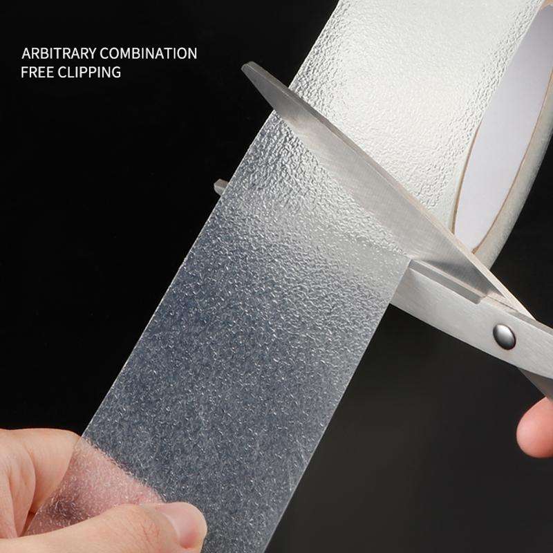 Floor Anti-slip Tape PEVA Waterproof Nano Non-marking Wear-resistant Strip, Size:5cm x 5m(Grey)